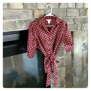 Pink and Black Shirt